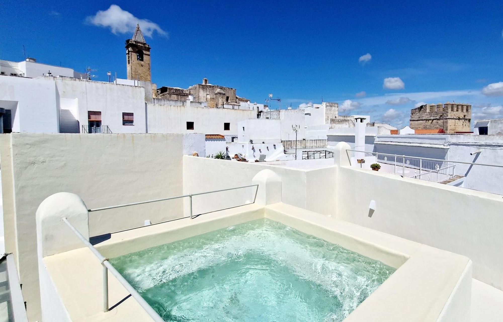 Entrearcos Casa Eco-Boutique Guest House Vejer de la Frontera Eksteriør bilde